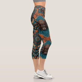 Leggings Capri Hermosa zona leopardo de Tarantula