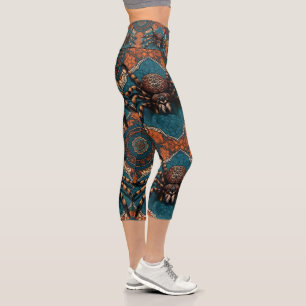 Leggings Capri Hermosa zona leopardo de Tarantula