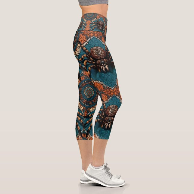 Leggings Capri Hermosa zona leopardo de Tarantula (Derecha)