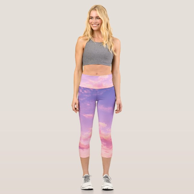 Leggings Capri Hermoso cielo (Anverso)