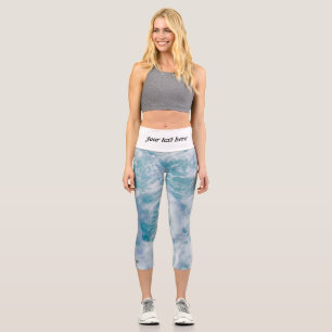 Leggings Capri hermoso mar・foam