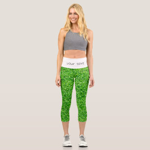Leggings Capri Hierba verde