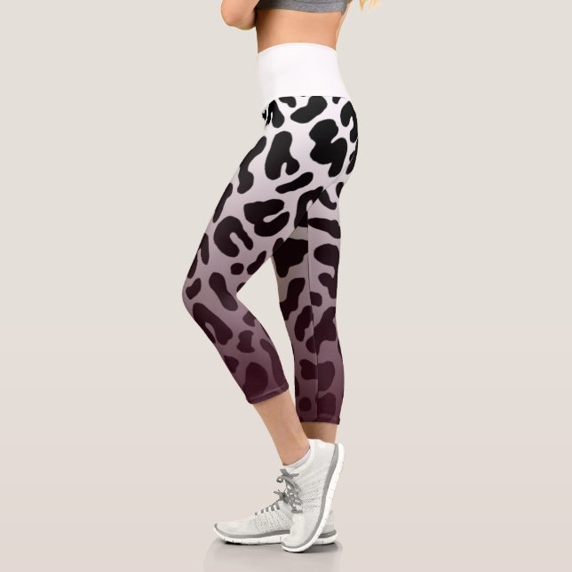 Leggings Capri High Waisted Capris leopardo (Izquierda)