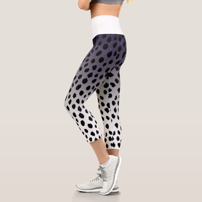 Leggings Capri High Waisted Capris leopardo (Izquierda)