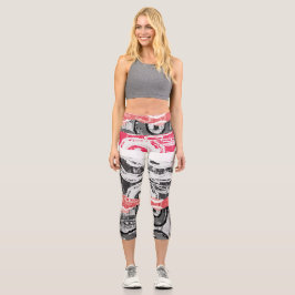 Leggings Capri High Waisted Yoga Capris – Abstract Land