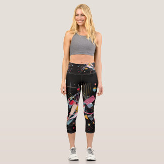 Leggings Capri High Waisted Yoga Capris, XS (0-2)