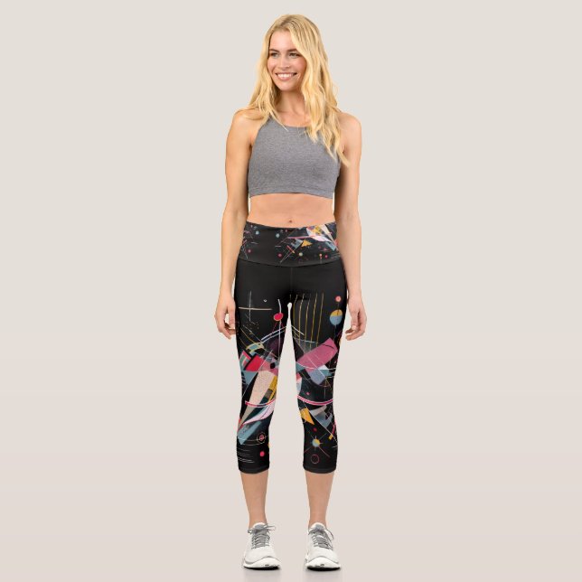 Leggings Capri High Waisted Yoga Capris, XS (0-2) (Anverso)