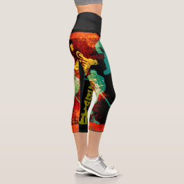 LEGGINGS CAPRI HOCKEY