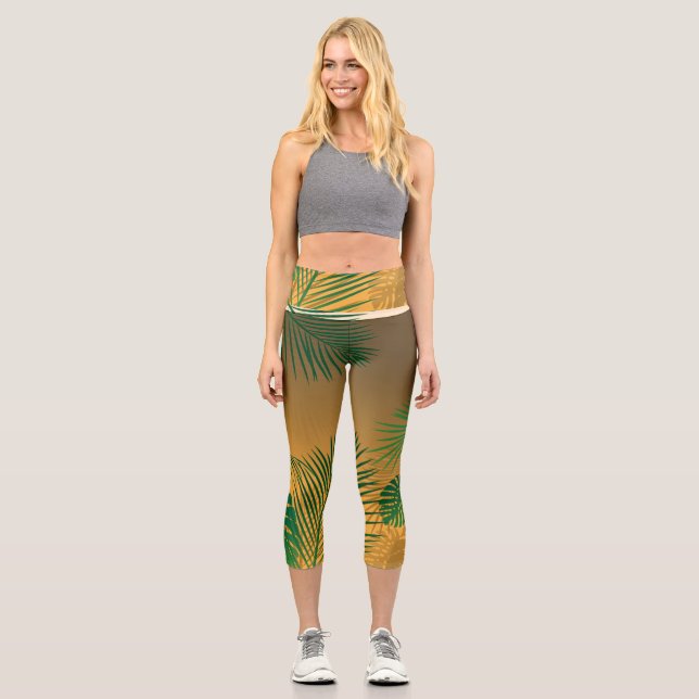 Leggings Capri Hojas 4 (Anverso)