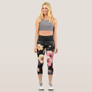 Leggings Capri Hola Hibisco