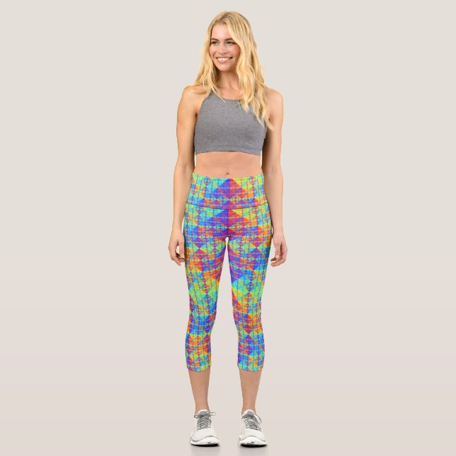 Leggings Capri Holográfico (Anverso)