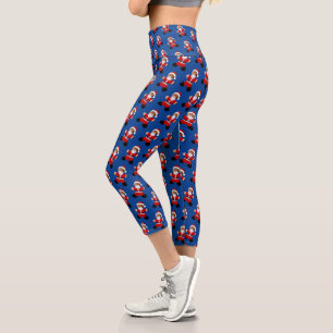Leggings Capri Hombre de pan de Santa Gingerman