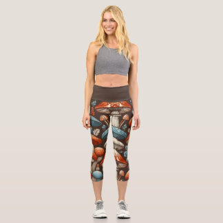 Leggings Capri Hongos Americana