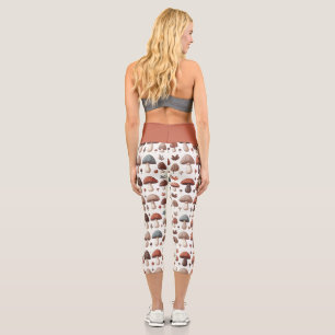 Leggings Capri Hongos Marchando
