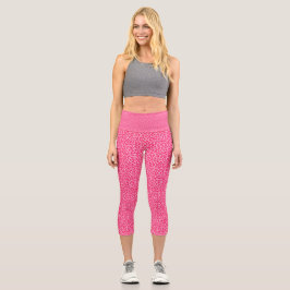 Leggings Capri Huella leopardo de Cheetahh High Waisted Capris