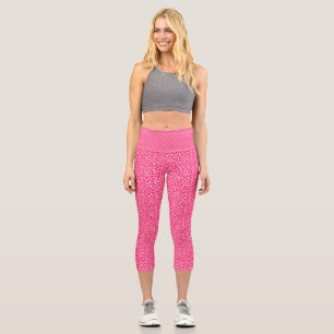Leggings Capri Huella leopardo de Cheetahh High Waisted Capris