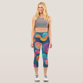 Leggings Capri Huellas digitales
