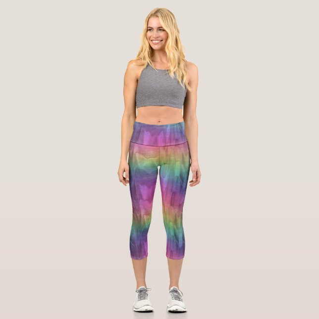 Leggings Capri huida de candyland: (Anverso)