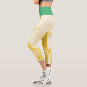 Leggings Capri Humo Y Verde