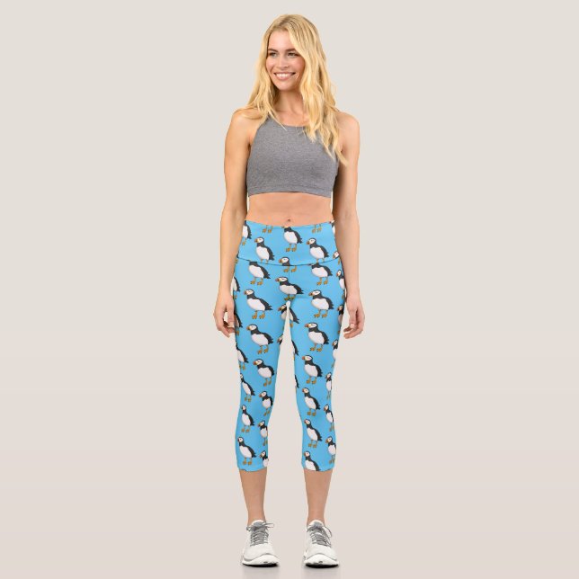 Leggings Capri Ilustracion atlántico (Anverso)