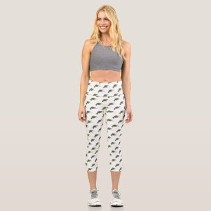 Leggings Capri Ilustracion chameleon personalizado de Jackson
