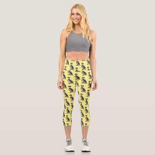 Leggings Capri Ilustracion de Harpy Eagle personalizado