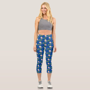 Leggings Capri Ilustracion de personalizado de brote de semillas 