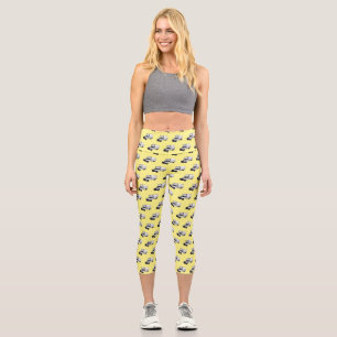 Leggings Capri Ilustracion de personalizado de camiones de cajas