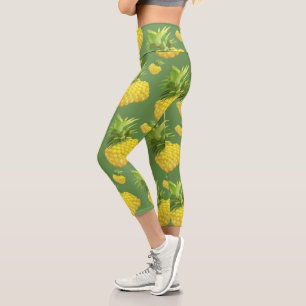 Leggings Capri Ilustracion de piña