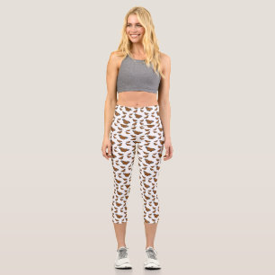 Leggings Capri Ilustracion personalizado de mariposa monarca