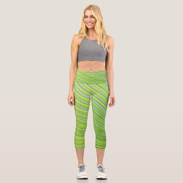 Leggings Capri Impresionante capris de alta destreza para mujeres (Anverso)