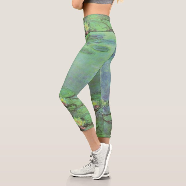 Leggings Capri Impresionismo vintage por Claude Monet (Izquierda)