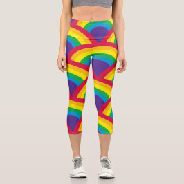 Leggings Capri Increíble arcoiris