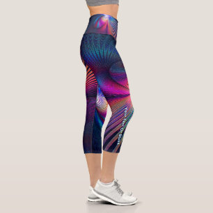 Leggings Capri Iridescencia estructural