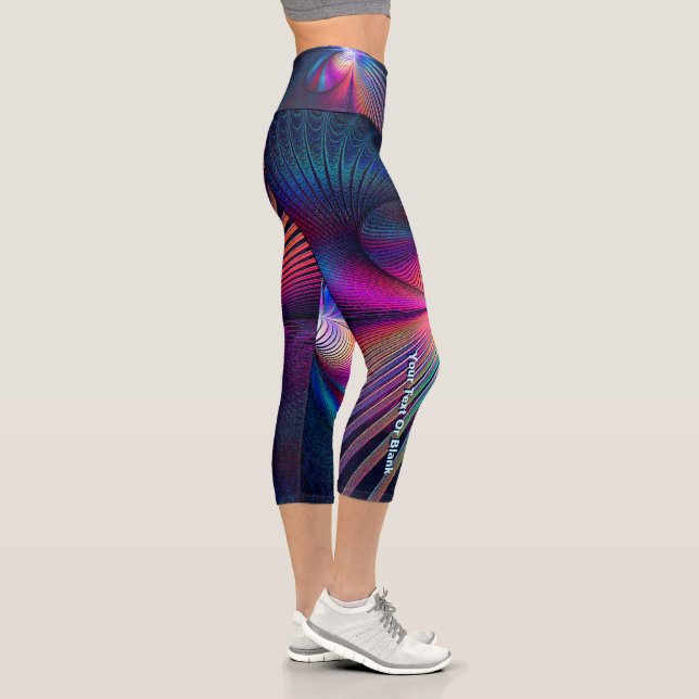 Leggings Capri Iridescencia estructural (Derecha)