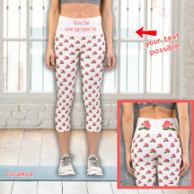 Ixora de Maha Sarakham (blanco) Capris de alto gui