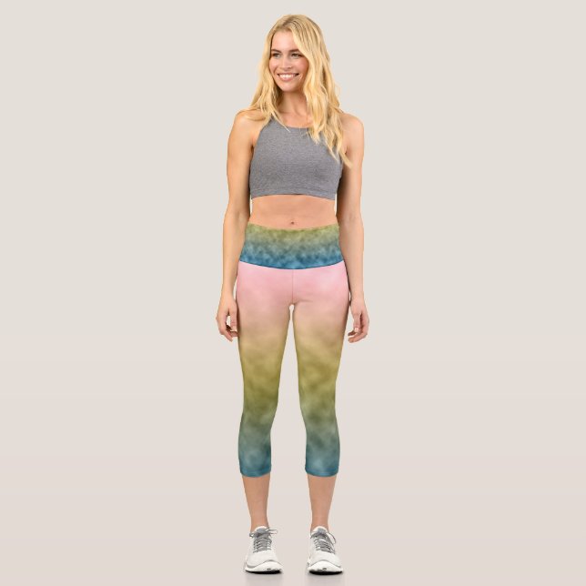 Leggings Capri Jardín de la Mañana (Anverso)