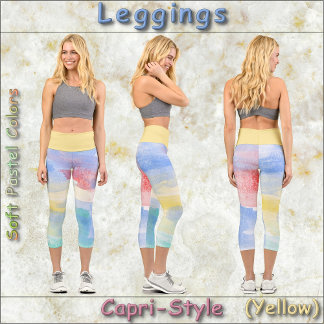 Leggings Capri JARDINES CAPRI - Colores suaves de pastel
