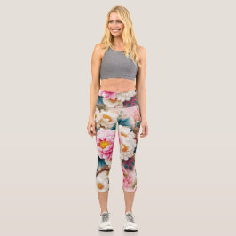 Leggings Capri Jardines del otoño