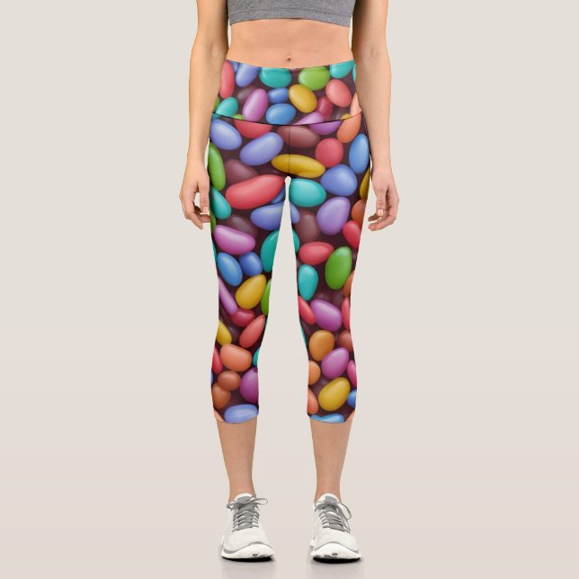 Leggings Capri Jelly Bean (Anverso)