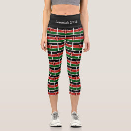 Leggings Capri Jeremías 29:11 | Patriótico | KENYA FLAG