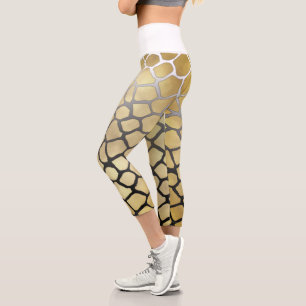 Leggings Capri jirafa lindo