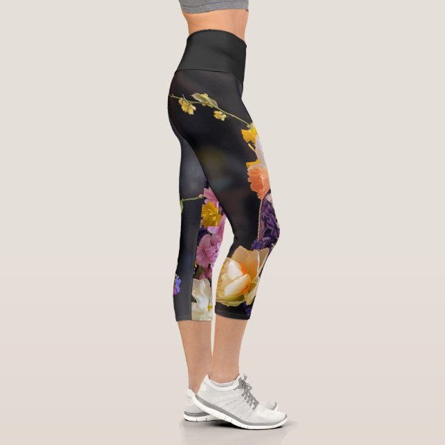 Leggings Capri Jugadores de alegría de primavera (Derecha)