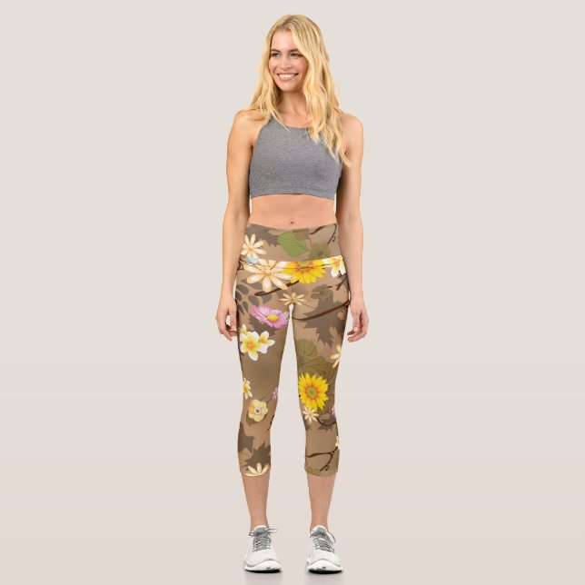 Leggings Capri Jungla imaginaria 2 (Anverso)