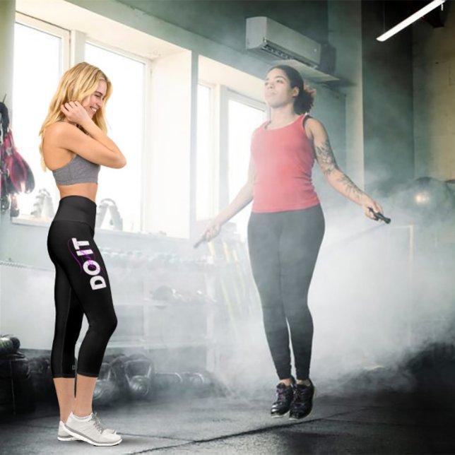 Leggings Capri Just DO IT Women's Exercise (Subido por el creador)