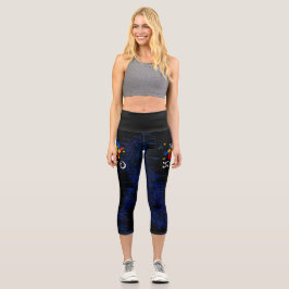 Leggings Capri Kapwa (Alfabeto Baybayin)