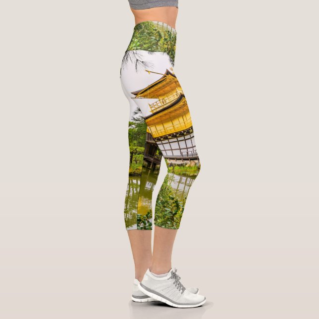 Leggings Capri Kinkaku-ji, el pabellón dorado, Kioto (Derecha)