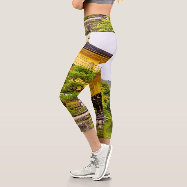 Leggings Capri Kinkaku-ji, pabellón dorado, Kioto (Izquierda)