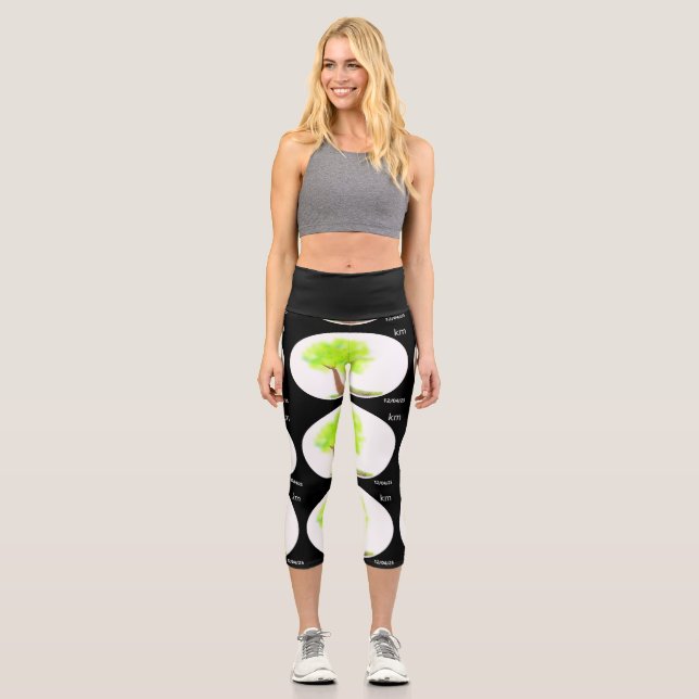 Leggings Capri km tree painting capri (Anverso)