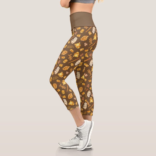 Leggings Capri Kowalski Bakery Toss Pattern (Izquierda)